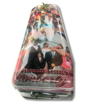 image of a casket wrap