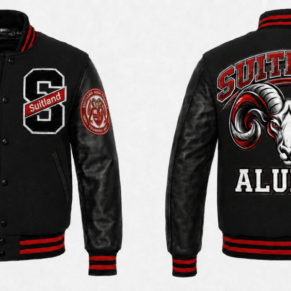 suitlandlettermanjacketblk